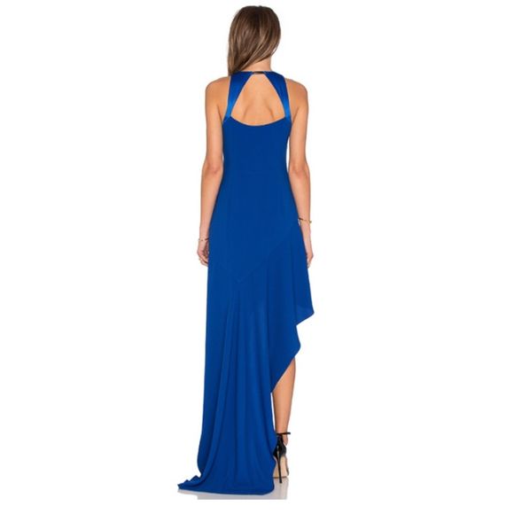 Revolve Halston Heritage Asymmetrical Gown-10 - Picture 3 of 8
